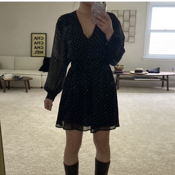 Zara Belted Sexy Dress - Picture 4 of 8